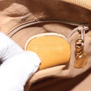 GUCCI Micro GG Supreme Shoulder Bag PVC Beige Gold 007 89 0094 Auth th6021-12