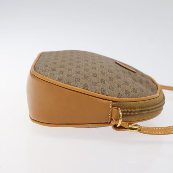 GUCCI Micro GG Supreme Shoulder Bag PVC Beige Gold 007 89 0094 Auth th6021