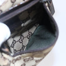 GUCCI GG Canvas Waist bag Beige Silver 28566 Auth th6023-20