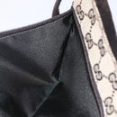 GUCCI GG Canvas Waist bag Beige Silver 28566 Auth th6023-22