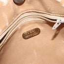 GUCCI GG Plus Supreme Shoulder Bag PVC Beige Gold Auth th6028-16