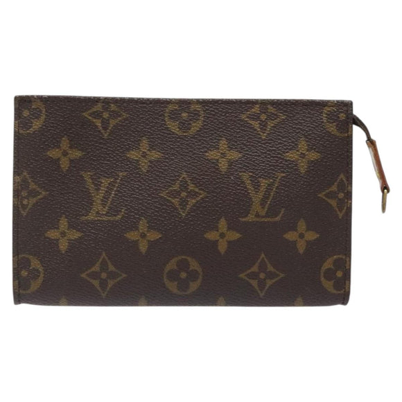 LOUIS VUITTON Monogram Bucket PM Accessory Pouch LV Auth th6029