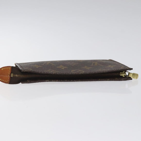 LOUIS VUITTON Monogram Bucket PM Accessory Pouch LV Auth th6029