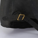 GUCCI Bamboo Backpack Suede Black Gold 003 1998 0016 Auth th6031-15