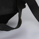 GUCCI Bamboo Backpack Suede Black Gold 003 1998 0016 Auth th6031-9