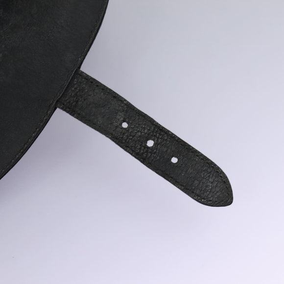 GUCCI Bamboo Backpack Suede Black Gold 003 1998 0016 Auth th6031