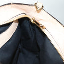 Chloe Etel Hand Bag Leather 2way Beige Gold Auth th6032-19