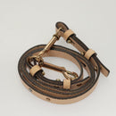 Chloe Etel Hand Bag Leather 2way Beige Gold Auth th6032-22