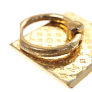 LOUIS VUITTON Nanogram Support Telephone Bunker ring Gold M64868 LV Auth th6035-6