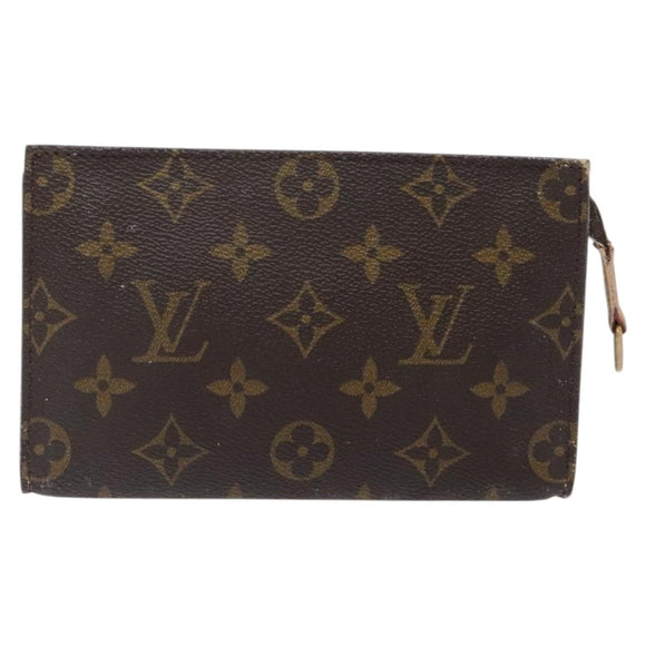 LOUIS VUITTON Monogram Bucket PM Accessory Pouch LV Auth th6036