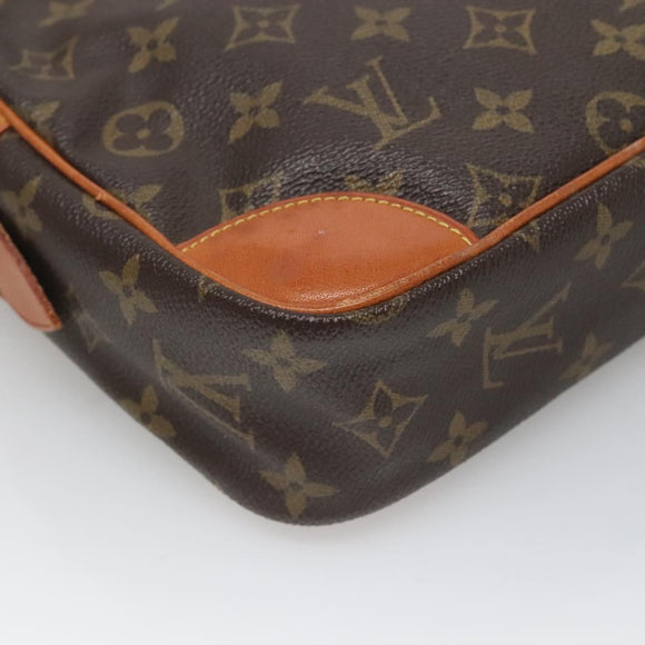 LOUIS VUITTON Monogram Compiegne 28 Clutch Bag M51845 LV Auth th6047