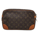 LOUIS VUITTON Monogram Compiegne 28 Clutch Bag M51845 LV Auth th6047-2