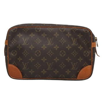 LOUIS VUITTON Monogram Compiegne 28 Clutch Bag M51845 LV Auth th6047 - 0