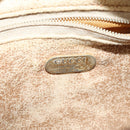 GUCCI GG Plus Supreme Shoulder Bag PVC Beige Gold Auth th6055-10