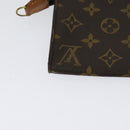 LOUIS VUITTON Monogram Bucket GM Accessory Pouch LV Auth th6063-15
