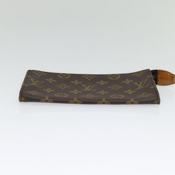 LOUIS VUITTON Monogram Bucket GM Accessory Pouch LV Auth th6063