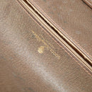 GUCCI GG Supreme Shoulder Bag PVC Beige Gold Auth th6066-14