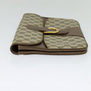 GUCCI GG Supreme Shoulder Bag PVC Beige Gold Auth th6066-4