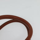 MCM Hand Bag PVC Leather Brown Gold Auth th6067-8