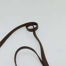 Burberrys Nova Check Shoulder Bag Canvas Brown Gold Auth th6068-8