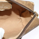 GUCCI GG Supreme Web Sherry Line Bag PVC Beige Gold 56 02 087 Auth th6069-17