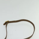 GUCCI GG Supreme Web Sherry Line Bag PVC Beige Gold 56 02 087 Auth th6069-8