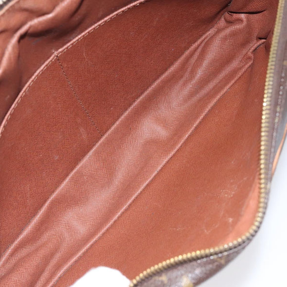 LOUIS VUITTON Monogram Compiegne 28 Clutch Bag M51845 LV Auth th6070