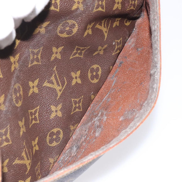 LOUIS VUITTON Monogram Compiegne 28 Clutch Bag M51845 LV Auth th6070