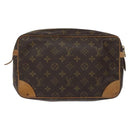LOUIS VUITTON Monogram Compiegne 28 Clutch Bag M51845 LV Auth th6070-3