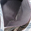 BURBERRY Tote Bag Leather Brown Gold Auth th6073-19