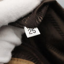 PRADA Chain Shoulder Bag Nylon Beige Auth th6074-12