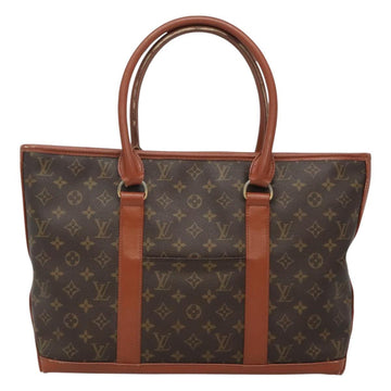LOUIS VUITTON Monogram Sac Weekend PM Hand Bag M42425 LV Auth th6076 - 0