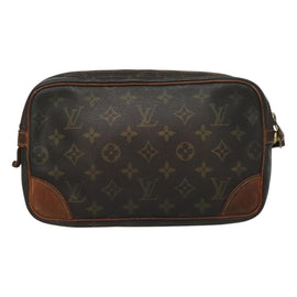 LOUIS VUITTON Monogram Marly Dragonne GM Clutch Bag M51825 LV Auth th6078 - 0