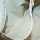 BURBERRY Nova Check Blue Label Tote Bag Nylon Blue Silver Auth th6084-19