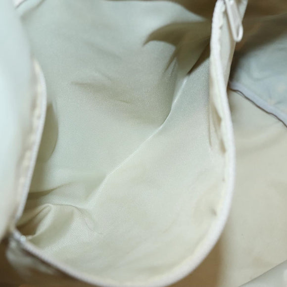 BURBERRY Nova Check Blue Label Tote Bag Nylon Blue Silver Auth th6084