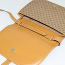 GUCCI Micro GG Supreme Shoulder Bag PVC Beige Gold Auth th6085-9