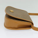 GUCCI Micro GG Supreme Shoulder Bag PVC Beige Gold Auth th6085-5