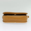 GUCCI Micro GG Supreme Shoulder Bag PVC Beige Gold Auth th6085-5