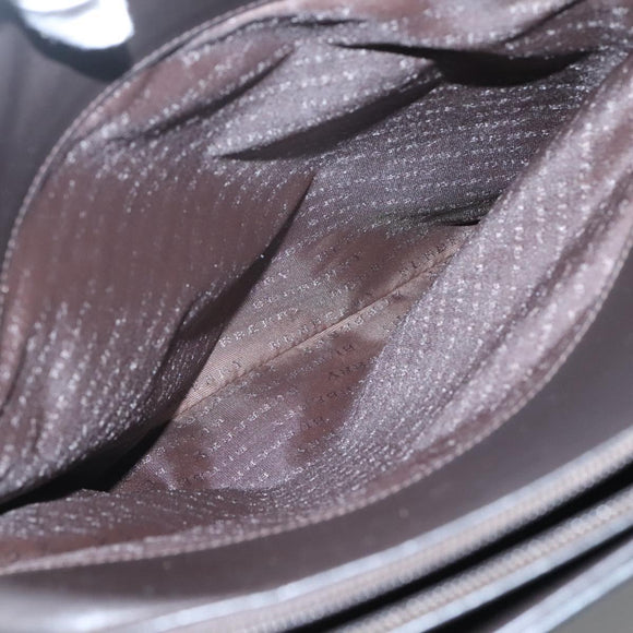 BURBERRY Nova Check Tote Bag PVC Black Auth th6087