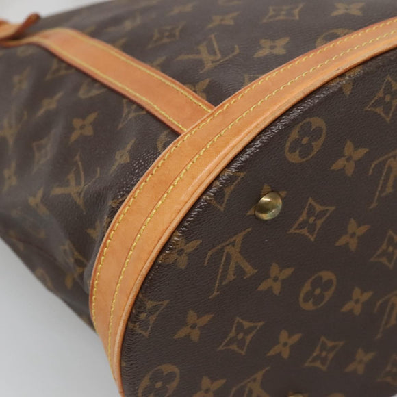 LOUIS VUITTON Monogram Bucket GM Shoulder Bag M42236 LV Auth th6093