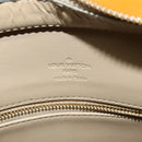 LOUIS VUITTON Monogram Vernis Houston Hand Bag Beige M91004 LV Auth th6098-17