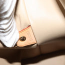 LOUIS VUITTON Monogram Vernis Houston Hand Bag Beige M91004 LV Auth th6098-12