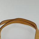 LOUIS VUITTON Monogram Vernis Houston Hand Bag Beige M91004 LV Auth th6098-8