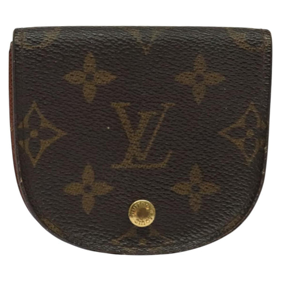 LOUIS VUITTON Monogram Porte Monnaie Guze Coin Purse M61970 LV Auth th6100