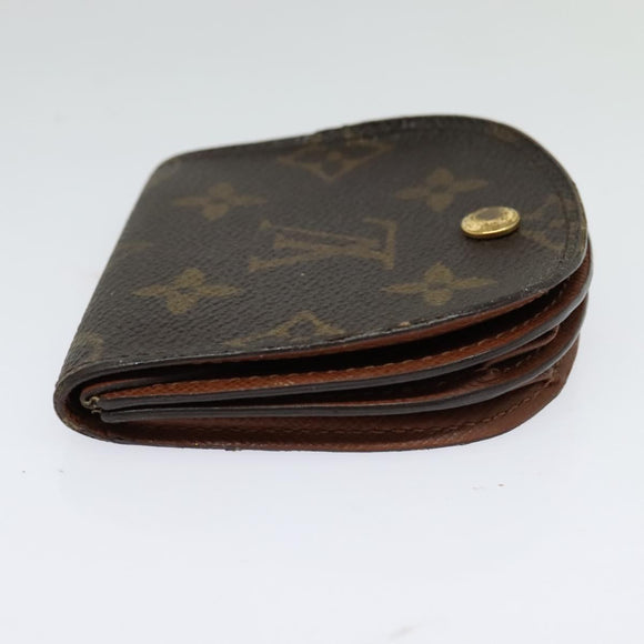 LOUIS VUITTON Monogram Porte Monnaie Guze Coin Purse M61970 LV Auth th6100