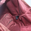 PRADA Hand Bag Nylon Red Auth th6103-19