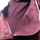 PRADA Hand Bag Nylon Red Auth th6103-11