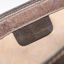 GUCCI GG Supreme Web Sherry Line Clutch Bag PVC Beige 41 014 2125 23 Auth th6117-9