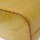 LOUIS VUITTON Monogram Vernis Houston Hand Bag Gris M91053 LV Auth th6122-15