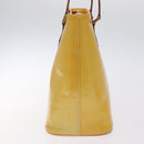 LOUIS VUITTON Monogram Vernis Houston Hand Bag Gris M91053 LV Auth th6122-4